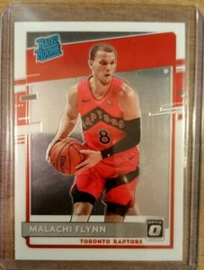 2020-21 Panini Donruss Optic Malachi Flynn Rated Rookie Card RC Toronto Raptors  - Picture 1 of 2