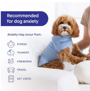 Canada Pooch Dog Weighted Calming Vest - XXL/60 Lbs + *BRAND NEW* UNOPENED - Picture 1 of 4