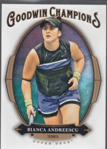 Goodwin Champions #27 Bianca Andreescu 2020 cubierta superior tenis como nuevo - Imagen 1 de 2