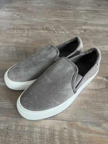 Scarpe mocassini UGG Jass donna grigio scamosciato basse comode slip on casual taglia 8