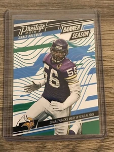 Chris Doleman 2019 Panini Prestige Banner Season Minnesota Vikings Card #BS-CD - Picture 1 of 2