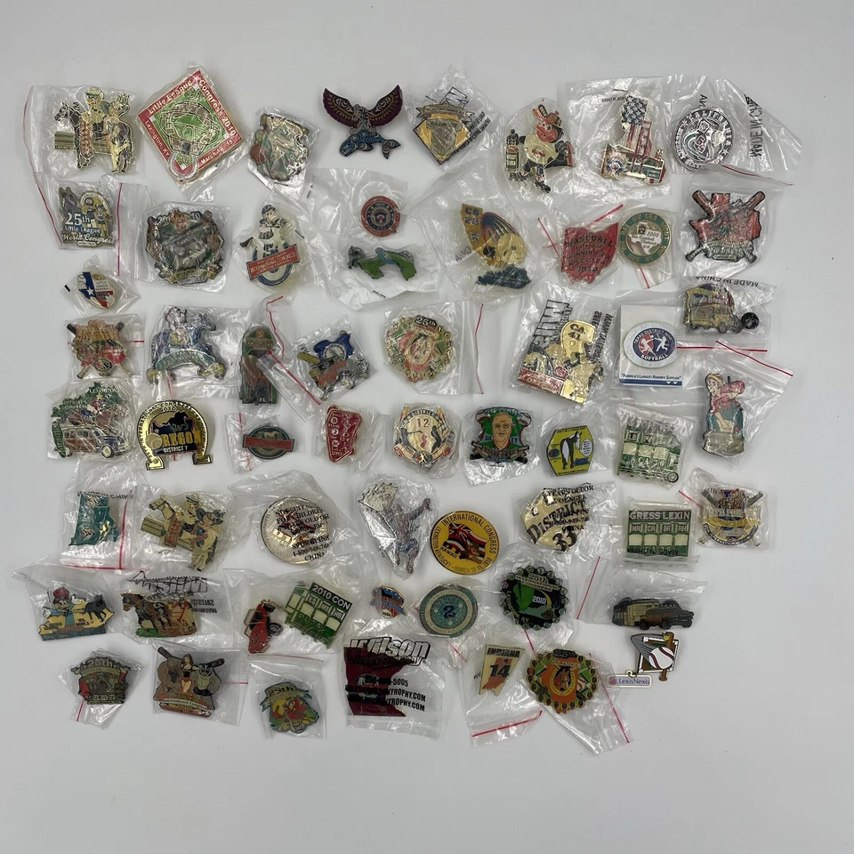 25º Congreso Internacional Congreso Mundial de Pequeñas Ligas 2010 Lexington KY Pins Foto 1 de 4