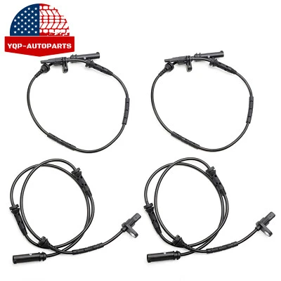 4x Front & Rear ABS Wheel Speed Sensor for BMW F25 X3 2013-2017 F26 X4 2015-2018 Foto 1 de 4