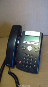 Polycom IP335 Phone 2 Lines VOIP Office Telephone Corded VOIP Phone - + HANDSET - Photo 1/4