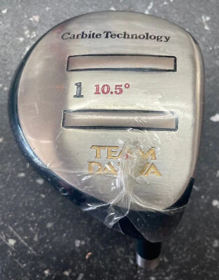TEAM DAIWA 10.5 DEGREE GOLF DRIVER HEAD COMPONENT NEW RH NOS CARBITE TECHNOLOGY - Image 1 of 4