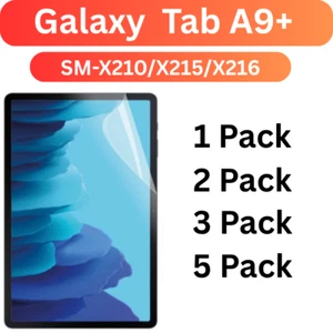 Clear Screen Protector For Samsung Galaxy Tab A9+ (Plus) SM-X210 /X215 LTE /X216 - Picture 1 of 5