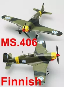 Easy Model 1/72 MS.406-Finland Air Force Plastic Fighter Model #36326 - Picture 1 of 5