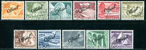 #SVI (02406) Svizzera Servizio n° 285 / 295 Usati - Imagen 1 de 1