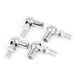 4 Pcs M6 Female M8 Male Thread Dia Metal L Shaped Ball Joint Rod End Bearin g✦Kd - Picture 1 of 1
