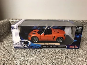 Opel Speedster 1:18 Orange New Sealed Box - Picture 1 of 6