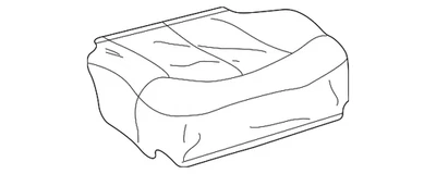 Genuine GM Seat Cover 12477281 - Image 1 of 2