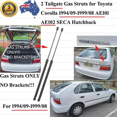 Gas Struts for Toyota Corolla SECA AE101 AE102 1994-1999 Liftback Tailgate Boot - image 1 of 4