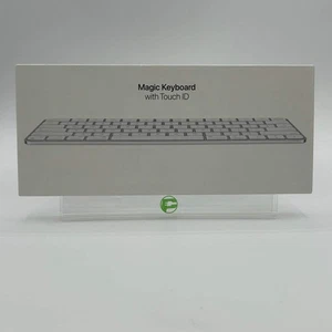 New Apple Magic Keyboard with Touch ID White A2449 - Picture 1 of 5