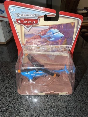 Disney World of Cars Mega Deluxe Tamaño DINOCO HELICÓPTERO #5 azul el rey genial Foto 1 de 3