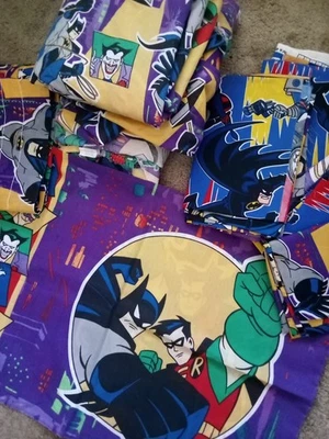 Vintage Batman Scrap Fabric for Crafts - Image 1 of 4