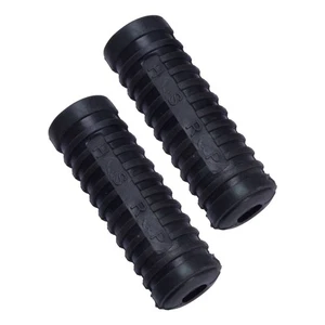 2Pcs Motorrad Gummi Nonslip Fußstütze Pedal Fuß Peg Abdeckung Shell Universal zx - Picture 1 of 4