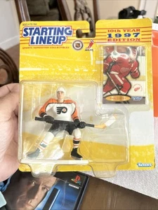 1997 Startaufstellung Paul Coffey Philadelphia Flyers mit Detroit Red Wings Karte - Bild 1 von 7