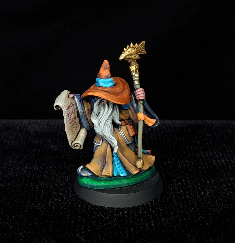 Fantasy D&D Wizard Reaper miniatura pintada Foto 1 de 4