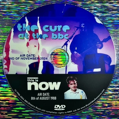 the CURE at The BBC 2024 + That Was Then But This Is Now (1988 Documentary) DVD - Image 1 of 4