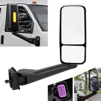 Espejo retrovisor eléctrico derecho térmico DOT para Chevy Kodiak GMC Topkick C4500 C5500 03-09 Foto 1 de 4