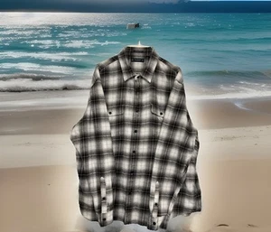 Lucky Brand Calce Clásico Franela Cuadros XXL Cálido Para Hombre 100% Algodón Bolsillos en el Pecho - Imagen 1 de 18