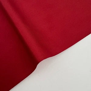 J-Silk Red Passion #B 6.5x33 Vintage Liner Silk Kimono Fabric Panel JG53 - Picture 1 of 4