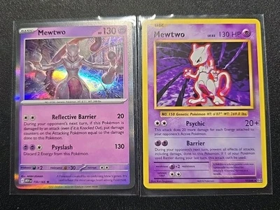 Mewtwo 150/165 Holo And 51/108 XY Evolutions - Image 1 of 2