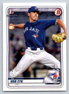 2020 Bowman Draft 1st Edition #BD93 CJ Van Eyk (ref 214744) - Image 1 of 2