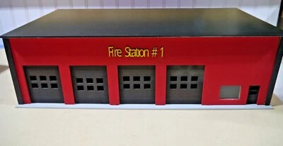 1:48 Scale Custom Firehouse/Garage  Finished or Unfinished Made to Order - Image 1 of 4