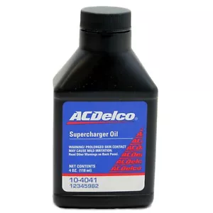 Originale GM ACDelco Compressore Volumetrico Olio 118ml 10-4041 12345982 - Foto 1 di 4