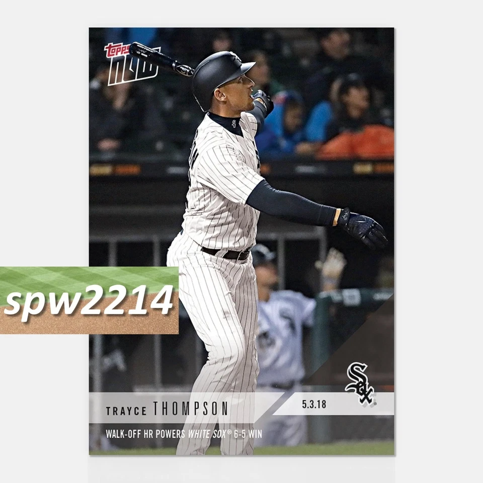 2018 Topps Now Trayce Thompson #166 Walk-Off HR - Image 1 of 1