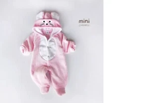 Thicken Flannel romper costume baby clothes animal overall winter warm - Picture 1 of 5