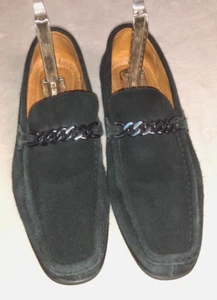Stacy Adams Back Suede Norwood Chain Dress Shoes Mens Size 9 - Picture 1 of 10
