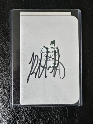 Bubba Watson   Signed JSA Autographed Masters Augusta National Scorecard #1 - Image 1 of 4