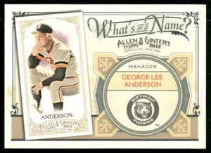 2012 Topps Allen & Ginter #WIN34 Clayton Kershaw What's in a Name? - Picture 1 of 2