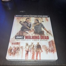 AMC THE WALKING DEAD : THE COMPLETE EIGHTH SEASON BLU RAY STEELBOOK BRAND NEW