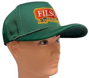 Filson Harvester Cap Spruce Green Rope Filson Since 1897 Embroidered on Front - Picture 1 of 16