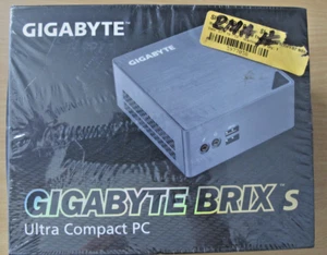 GIGABYTE BRIX S I3-6100U (GB-BSI3H-6100-B2) USFF 4GB DDR3L, 1TB HDD, Win10 NEW - Picture 1 of 4