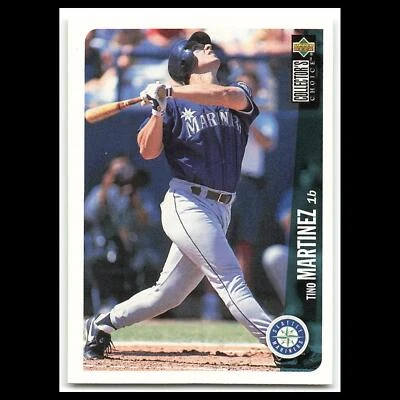 Tino Martinez #318 1996 Collectors Choice Seattle Mariners Baseball Card MLB NM - Image 1 of 3