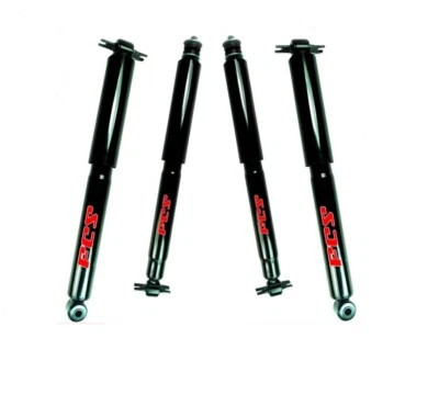 Juego de 4 conjuntos de amortiguadores delanteros y traseros para Jeep Wrangler TJ 1997-2006 Foto 1 de 3