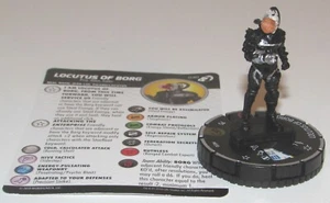 LOCUTUS OF BORG 030 Star Trek TNG Resistance Is Futile HeroClix Super Rare - Picture 1 of 1
