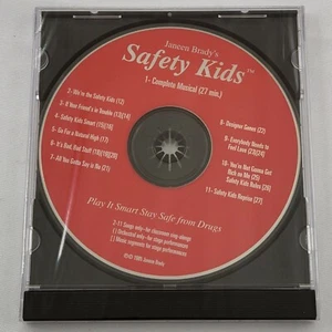 Safety Kids by Janeen Brady Complete Musical Brite Music CD Drugs Classroom Sing - Picture 1 of 1