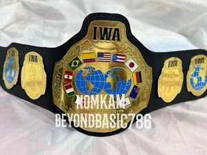 Cintura IWA HEAVYWEIGHT WRESTLING CHAMPIONSHIP taglia adulto 2 mm zinco - Foto 1 di 7