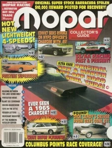 MOPAR COLLECTORS GUIDE 2003 SEPT - RARE GO-GO 65 DODGE DART CHARGER GT - Imagen 1 de 1