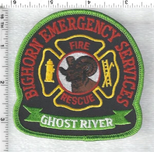 Ghost River Bighorn Emergency Services Fire-Rescue (Alberta, Canada) Patch - Picture 1 of 1