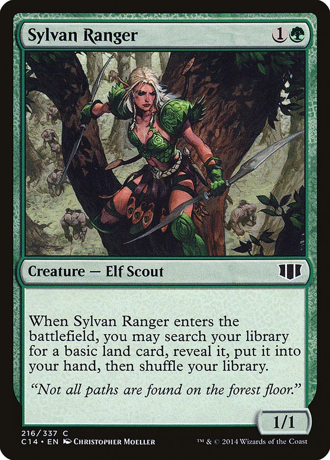 Sylvan Ranger [Commander 2014] Magic MTG - Image 1 of 1