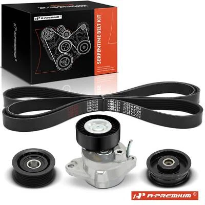 A-Premium 4x Serpentine Belt Drive Component Kit for Mercedes-Benz C230 CLK350 - Image 1 of 4