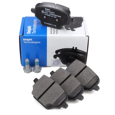DELPHI Bremsbeläge für OPEL COMBO CITROEN BERLINGO PEUGEOT PARTNER RIFTER hinten - Bild 1 von 2