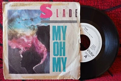 SLADE ** My Oh My ** 1983 Spain 7" PROMO Single  - Image 1 of 4