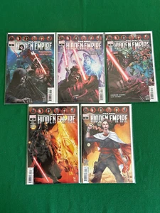 Star Wars Hidden Empire (2023) #1-5 completo, primeras impresiones, Marvel Comics - Imagen 1 de 1